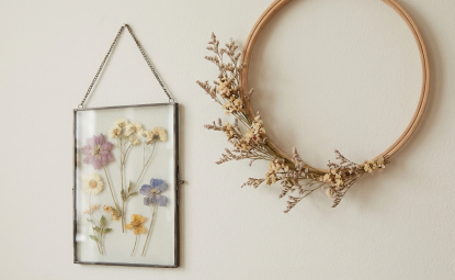 Kurutulmuş Çiçeklerle Yapılabilecek Dekorasyon Fikirleri